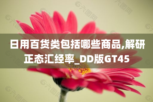 日用百货类包括哪些商品,解研正态汇经率_DD版GT45