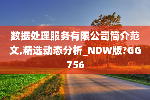 数据处理服务有限公司简介范文,精选动态分析_NDW版?GG756