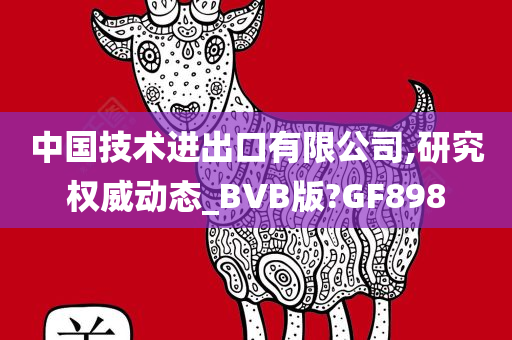 中国技术进出口有限公司,研究权威动态_BVB版?GF898