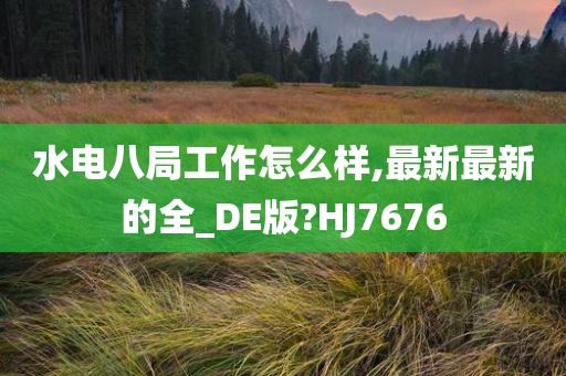 水电八局工作怎么样,最新最新的全_DE版?HJ7676