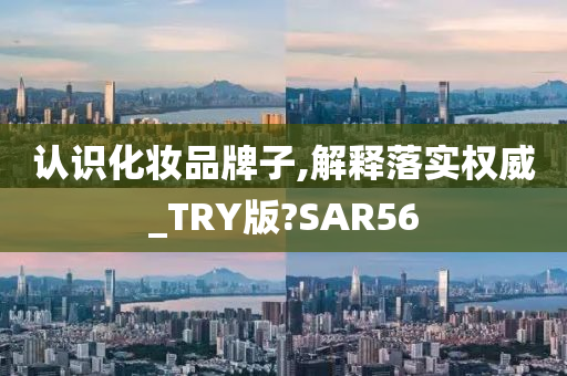 认识化妆品牌子,解释落实权威_TRY版?SAR56