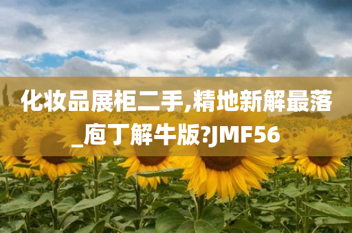 化妆品展柜二手,精地新解最落_庖丁解牛版?JMF56