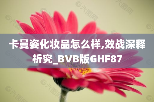 卡曼姿化妆品怎么样,效战深释析究_BVB版GHF87