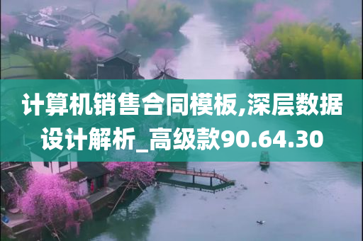 计算机销售合同模板,深层数据设计解析_高级款90.64.30