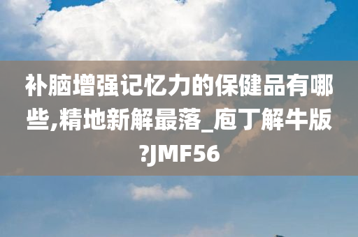 补脑增强记忆力的保健品有哪些,精地新解最落_庖丁解牛版?JMF56