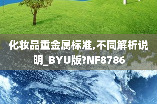 化妆品重金属标准,不同解析说明_BYU版?NF8786