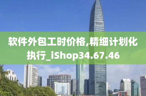 软件外包工时价格,精细计划化执行_iShop34.67.46