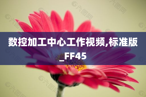 数控加工中心工作视频,标准版_FF45