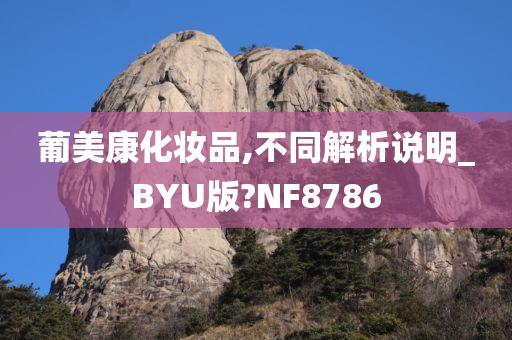 葡美康化妆品,不同解析说明_BYU版?NF8786