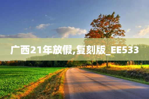 广西21年放假,复刻版_EE533