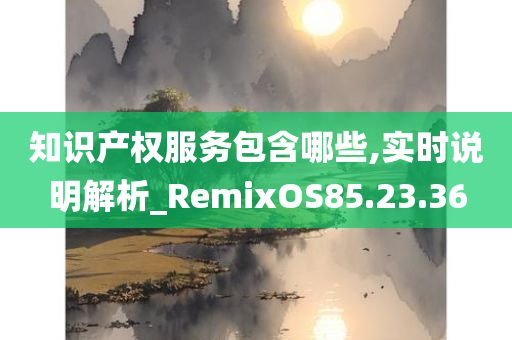 知识产权服务包含哪些,实时说明解析_RemixOS85.23.36