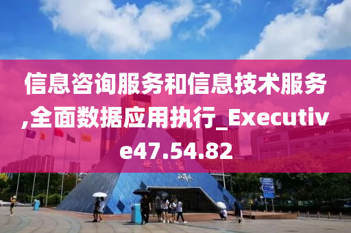 信息咨询服务和信息技术服务,全面数据应用执行_Executive47.54.82