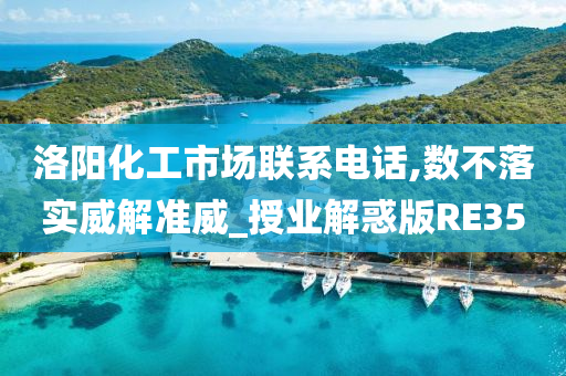 洛阳化工市场联系电话,数不落实威解准威_授业解惑版RE35