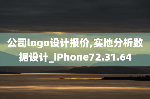 公司logo设计报价,实地分析数据设计_iPhone72.31.64