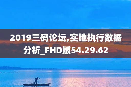 2019三码论坛,实地执行数据分析_FHD版54.29.62