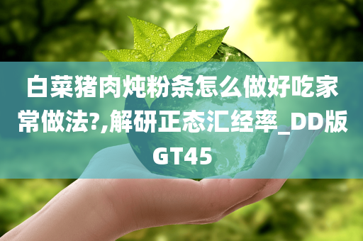 白菜猪肉炖粉条怎么做好吃家常做法?,解研正态汇经率_DD版GT45