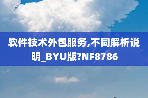 软件技术外包服务,不同解析说明_BYU版?NF8786