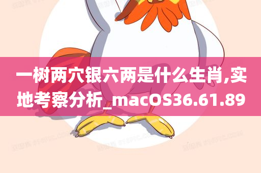 一树两穴银六两是什么生肖,实地考察分析_macOS36.61.89