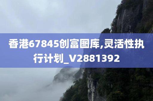 香港67845创富图库,灵活性执行计划_V2881392