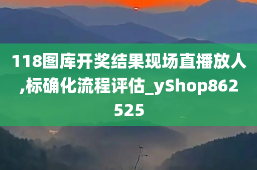 118图库开奖结果现场直播放人,标确化流程评估_yShop862525