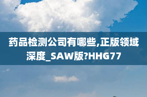 药品检测公司有哪些,正版领域深度_SAW版?HHG77