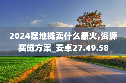 2024摆地摊卖什么最火,资源实施方案_安卓27.49.58