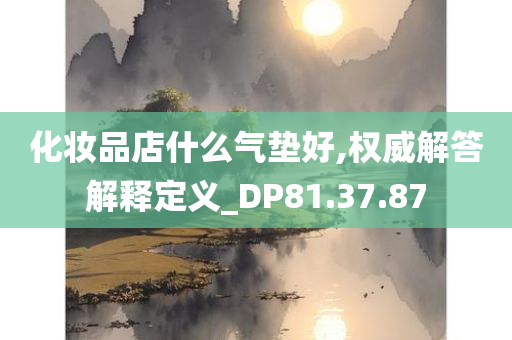 化妆品店什么气垫好,权威解答解释定义_DP81.37.87