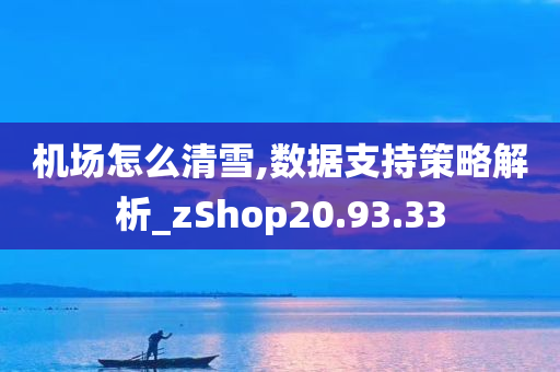 机场怎么清雪,数据支持策略解析_zShop20.93.33