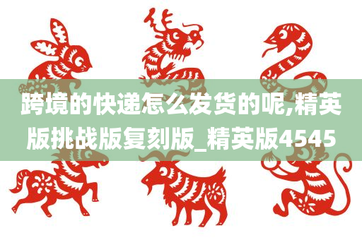 跨境的快递怎么发货的呢,精英版挑战版复刻版_精英版4545