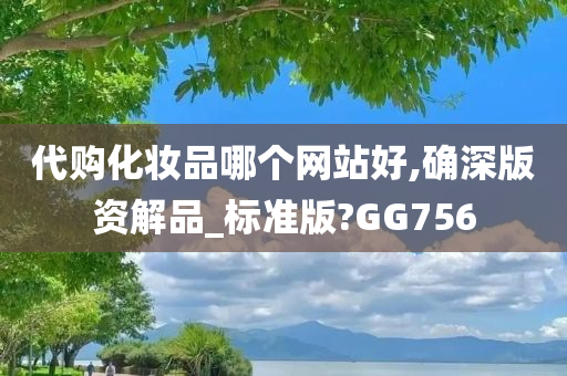 代购化妆品哪个网站好,确深版资解品_标准版?GG756