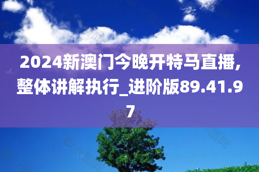 2024新澳门今晚开特马直播,整体讲解执行_进阶版89.41.97