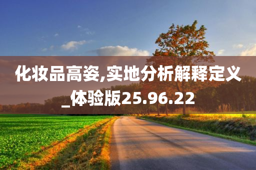 化妆品高姿,实地分析解释定义_体验版25.96.22