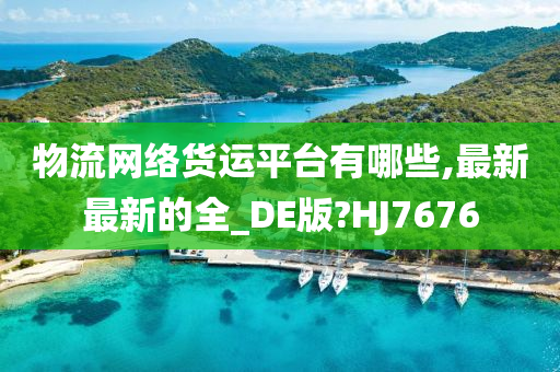 物流网络货运平台有哪些,最新最新的全_DE版?HJ7676