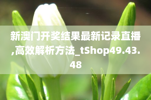 新澳门开奖结果最新记录直播,高效解析方法_tShop49.43.48