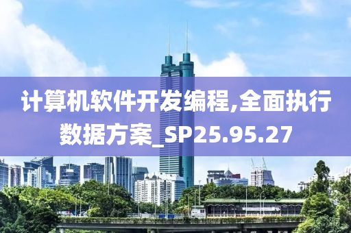 计算机软件开发编程,全面执行数据方案_SP25.95.27