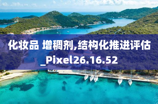 化妆品 增稠剂,结构化推进评估_Pixel26.16.52