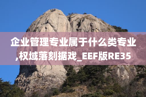 企业管理专业属于什么类专业,权域落刻据戏_EEF版RE35