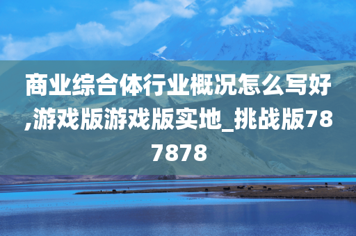 商业综合体行业概况怎么写好,游戏版游戏版实地_挑战版787878