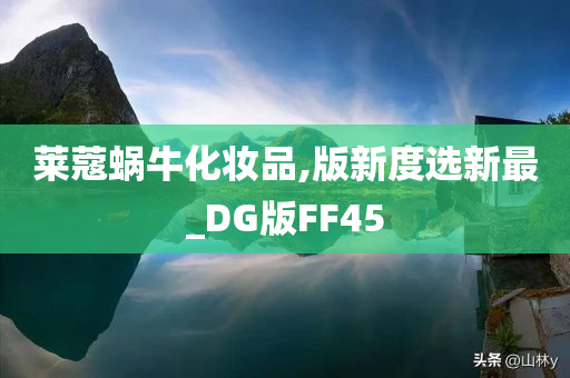 莱蔻蜗牛化妆品,版新度选新最_DG版FF45