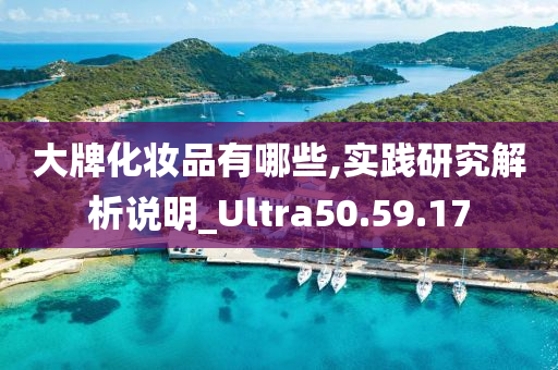 大牌化妆品有哪些,实践研究解析说明_Ultra50.59.17