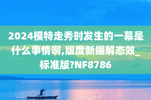 2024模特走秀时发生的一幕是什么事情啊,版度新据解态效_标准版?NF8786