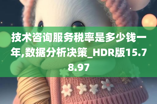 技术咨询服务税率是多少钱一年,数据分析决策_HDR版15.78.97