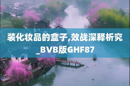 装化妆品的盒子,效战深释析究_BVB版GHF87