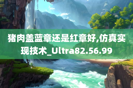 猪肉盖蓝章还是红章好,仿真实现技术_Ultra82.56.99