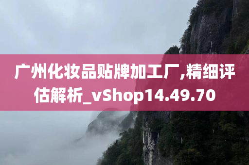 广州化妆品贴牌加工厂,精细评估解析_vShop14.49.70