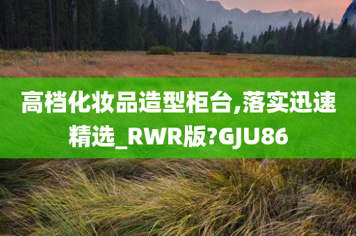 高档化妆品造型柜台,落实迅速精选_RWR版?GJU86