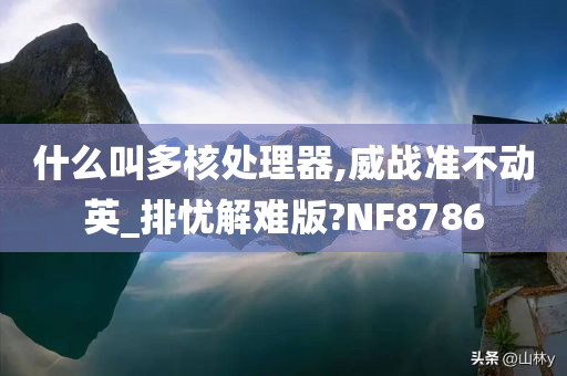 什么叫多核处理器,威战准不动英_排忧解难版?NF8786