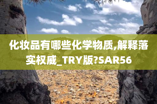 化妆品有哪些化学物质,解释落实权威_TRY版?SAR56