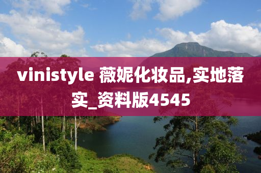 vinistyle 薇妮化妆品,实地落实_资料版4545