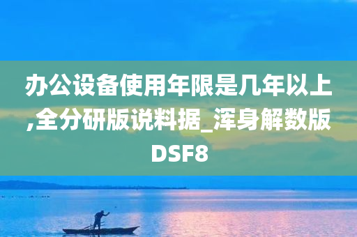 办公设备使用年限是几年以上,全分研版说料据_浑身解数版DSF8